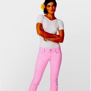 Lilly Pulitzer- Worth Skinny Jeans - size 6 with two buttons